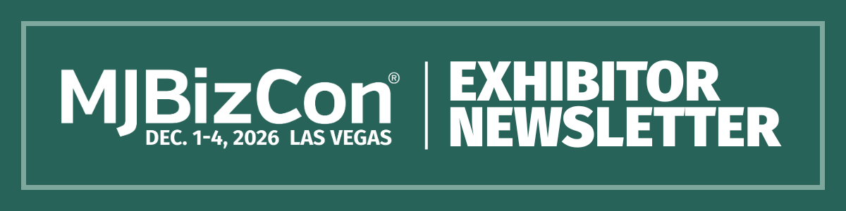 MJBizCon Exhibitor Newsletter Banner